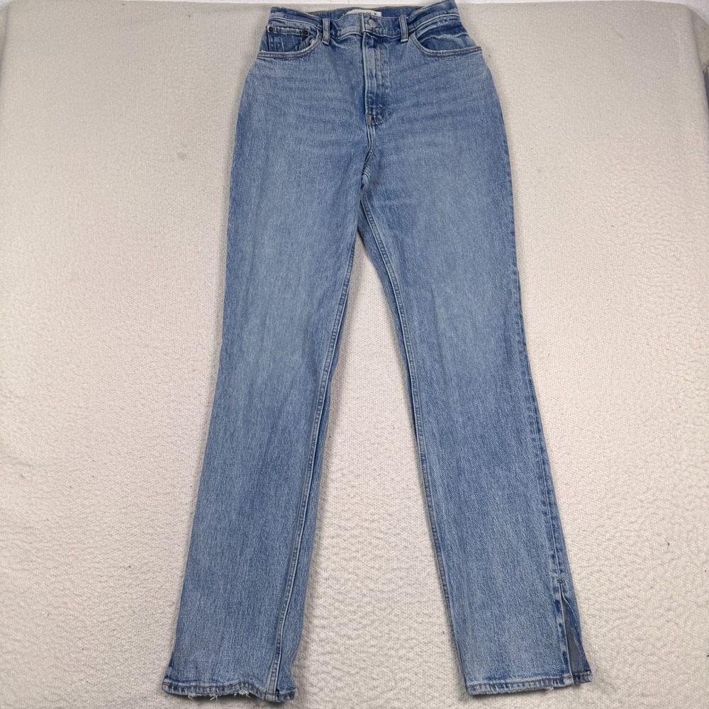 Abercrombie & Fitch Jeans‎ 28x33 Curve Love '90s Straight Ultra High Rise Denim